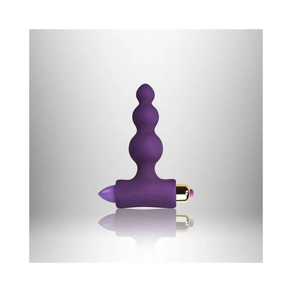 Petite Sensations Bubbles 7X Purple Butt Plug