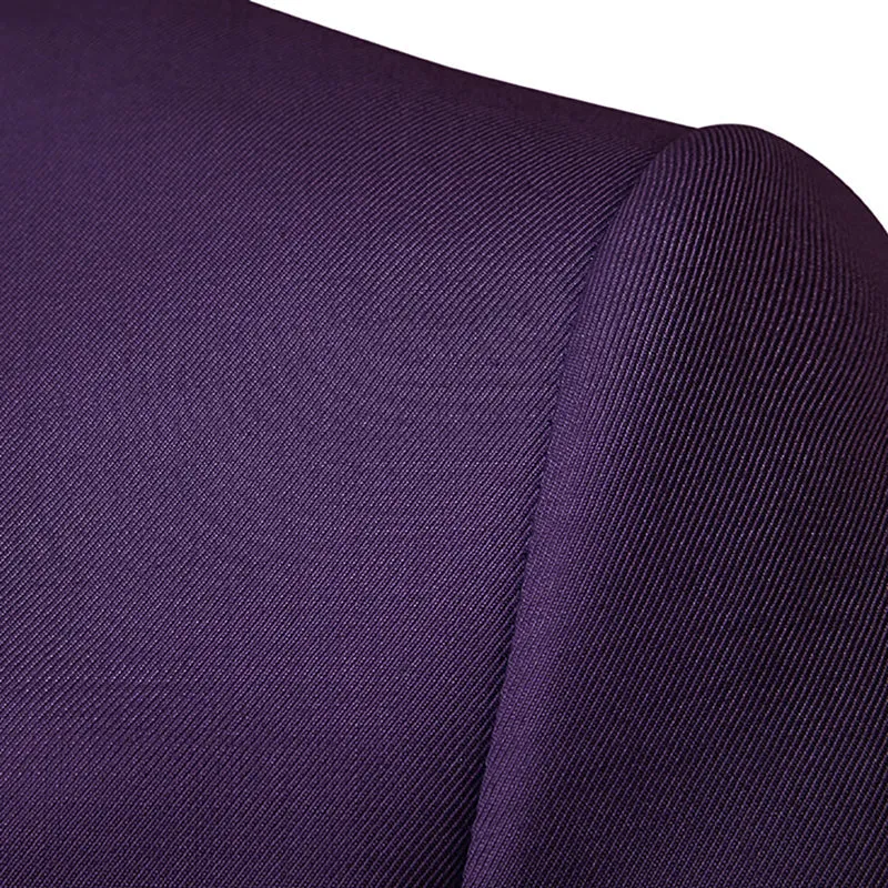 Purple Casual Blazer Slim Fit Business Blazer