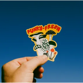 "Funky Mushrooms" Sticker