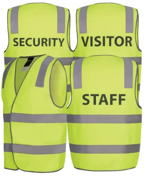 "VISITOR" or custom Hi-Viz Vest