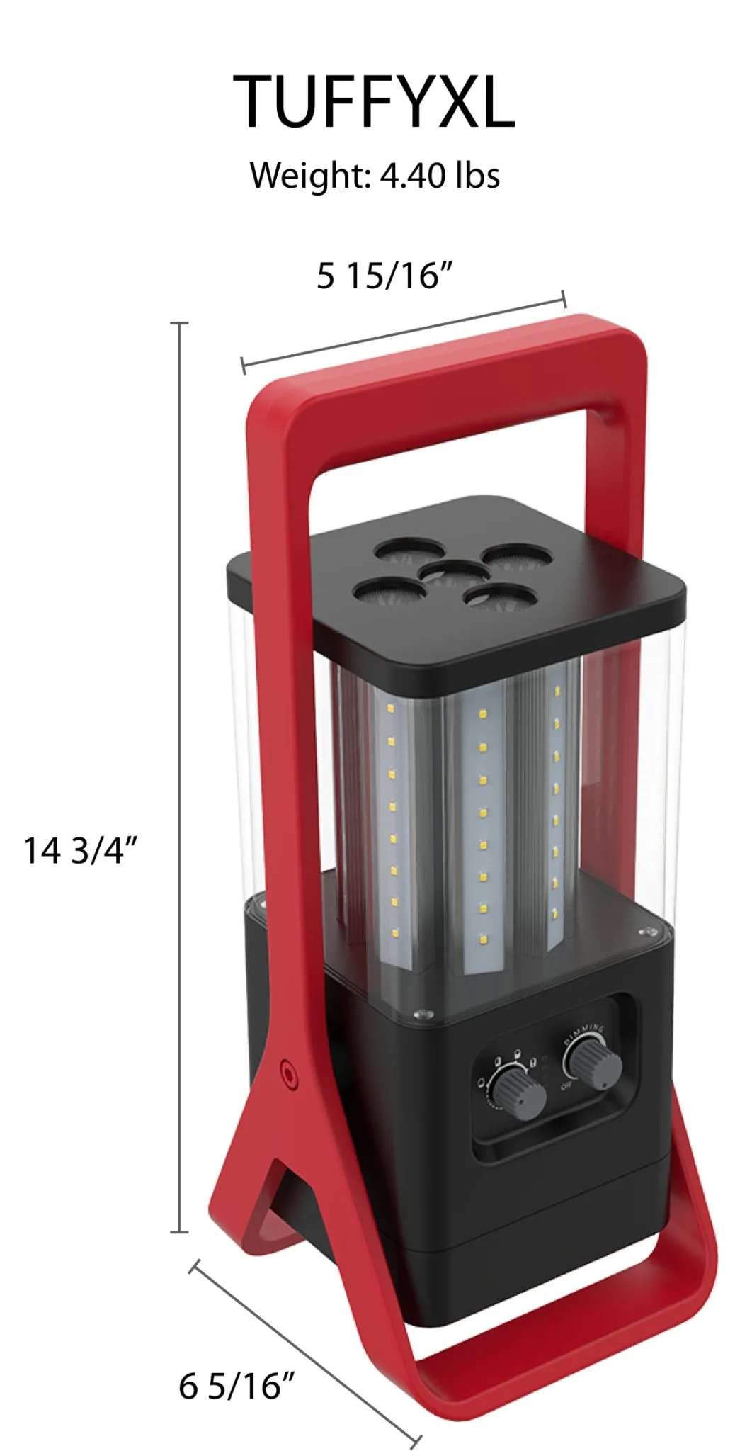 RAB Tuffy XL 32W Rechargeable Temporary Work Light 50K