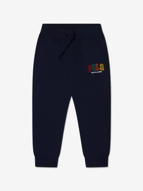 Ralph Lauren Boys Polo Logo Joggers in Navy