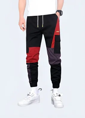 Red Techwear Pants