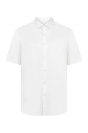 Regular Fit Cotton White Dress Shirt