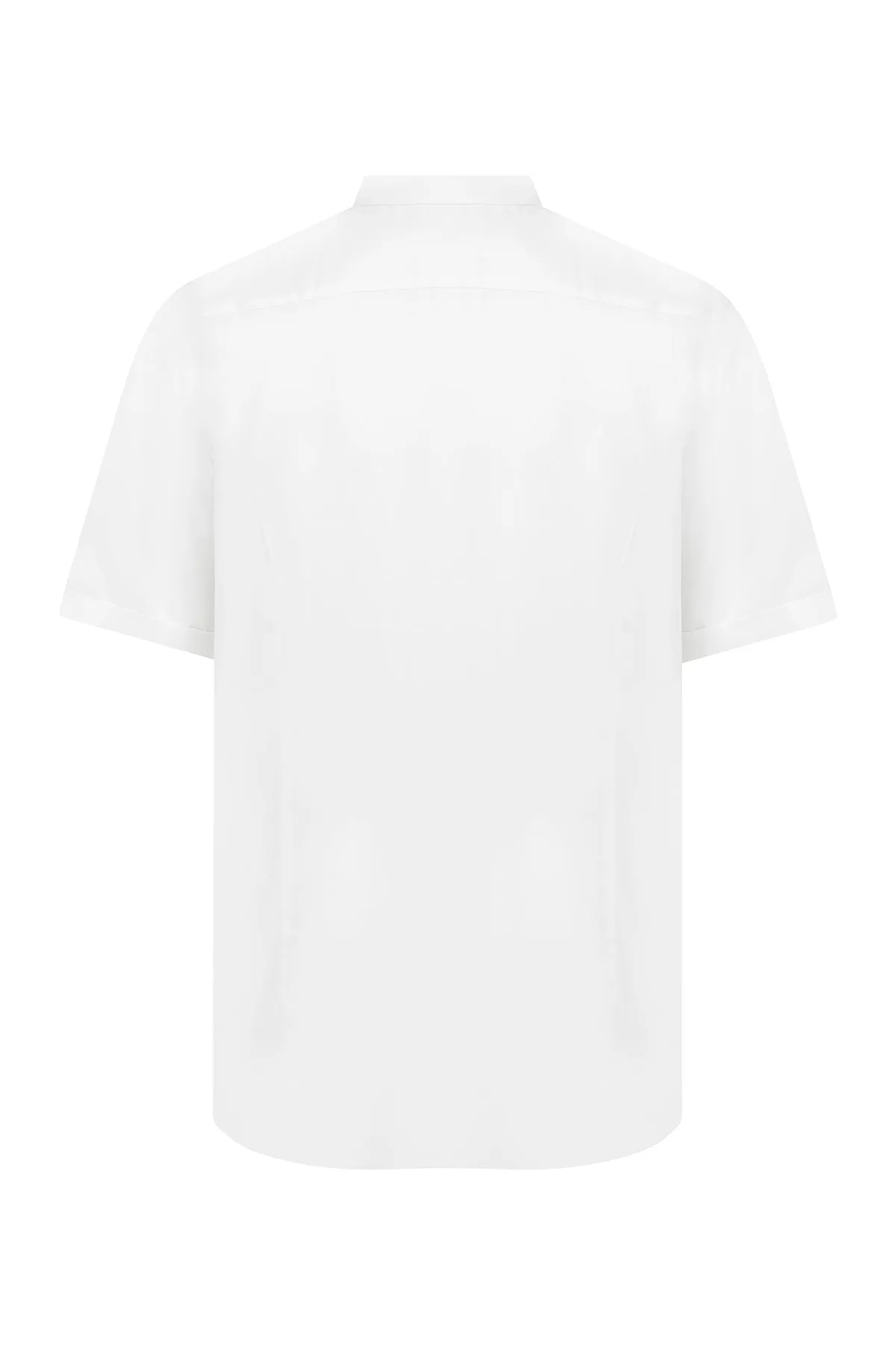 Regular Fit Cotton White Dress Shirt