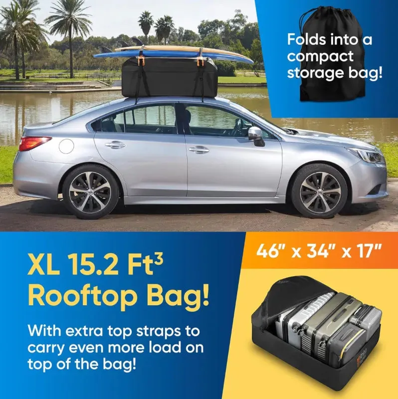 Rhino BagMate Military Grade Weatherproof Rooftop Cargo Bag | 430L or 540L