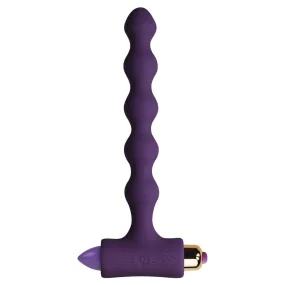 Rocks Off Petite Sensations Pearls Vibrating Butt Plug Purple