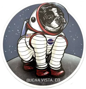 Rover the Space Dog Sticker