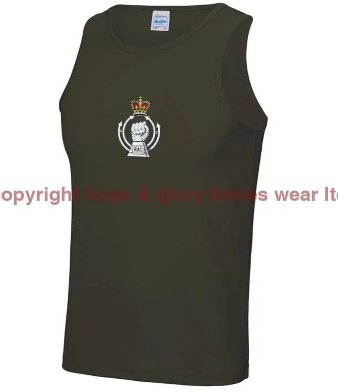 Royal Armoured Corps Embroidered Sports Vest