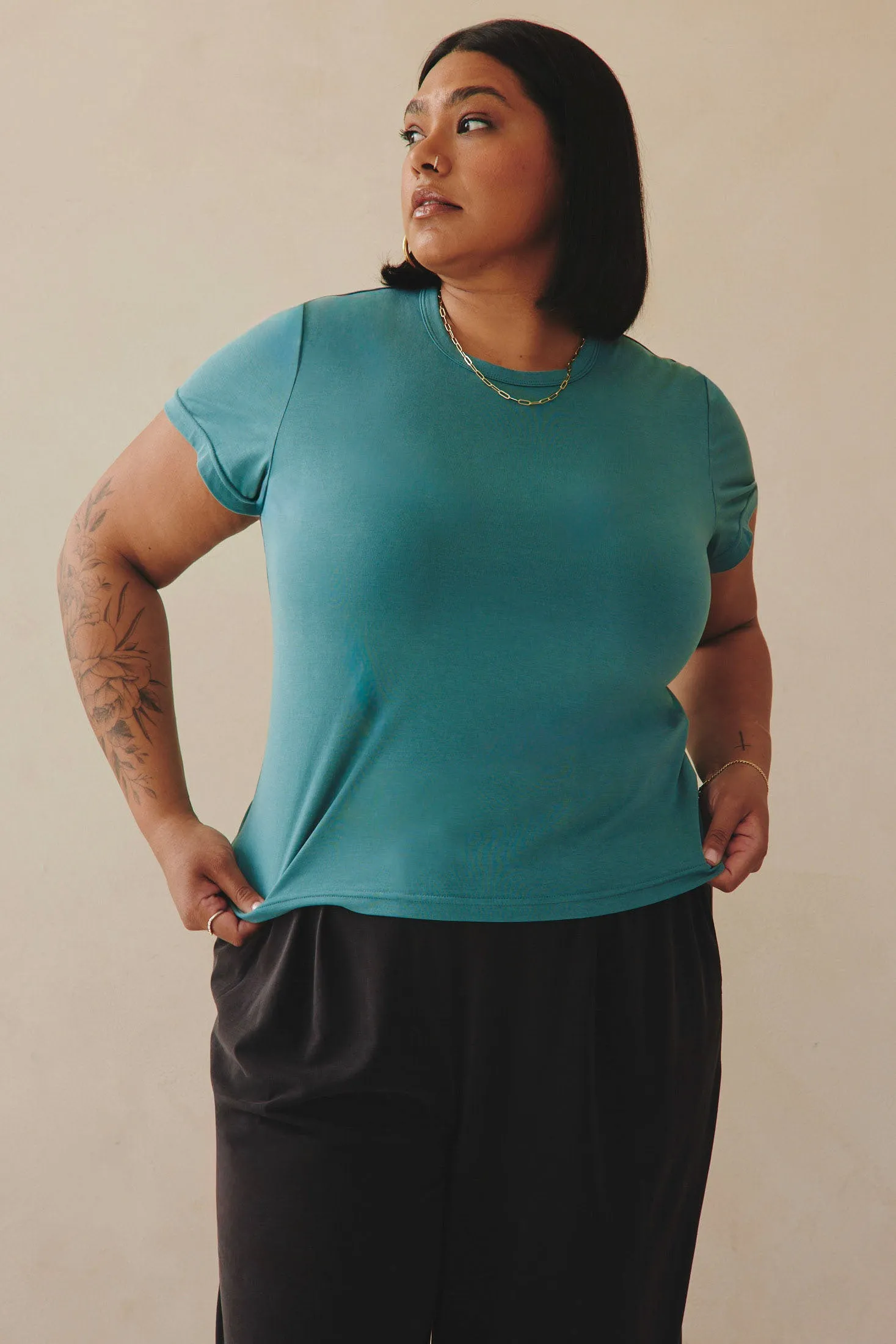 Rue T-Shirt - Teal