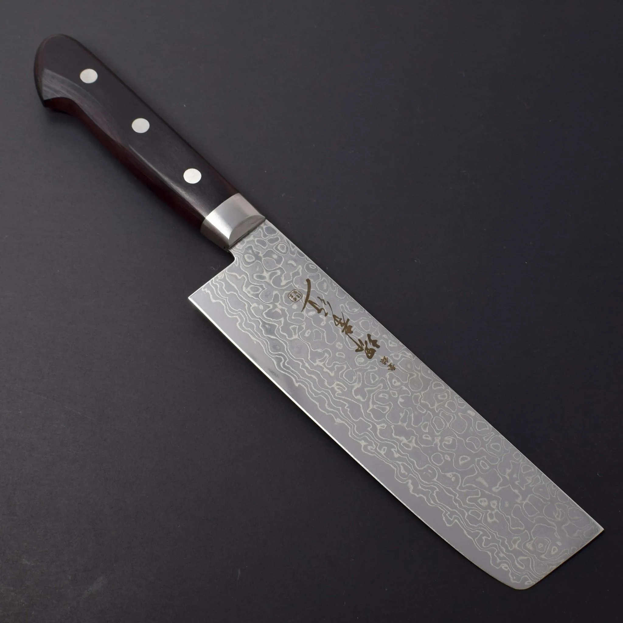 Sakai Takayuki 45 Layer Mirrored Damascus Nakiri 165mm