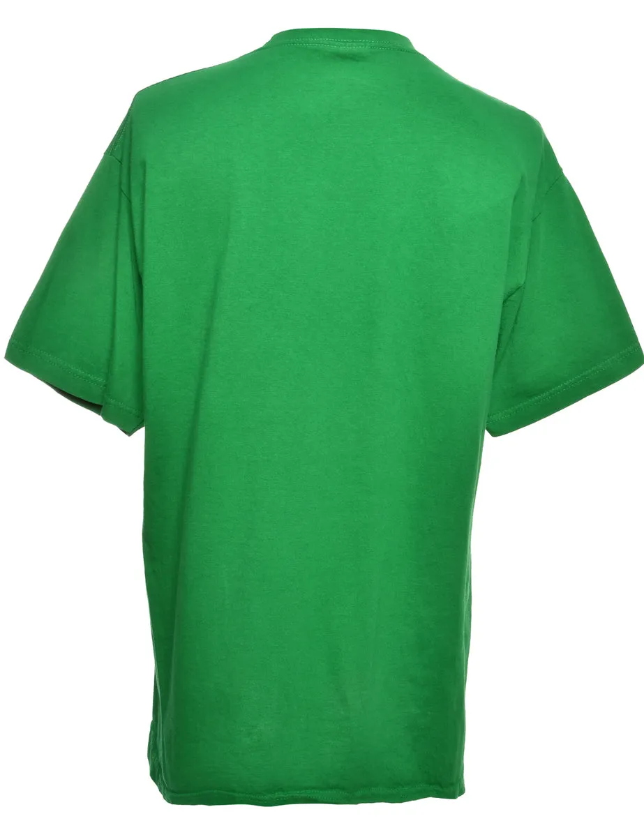 Saskatchewan Roughriders Football Green Sports T-shirt - L