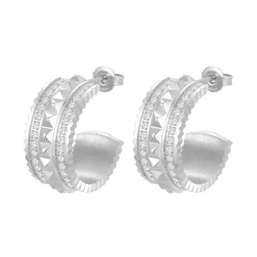 Shams / Earrings Silver