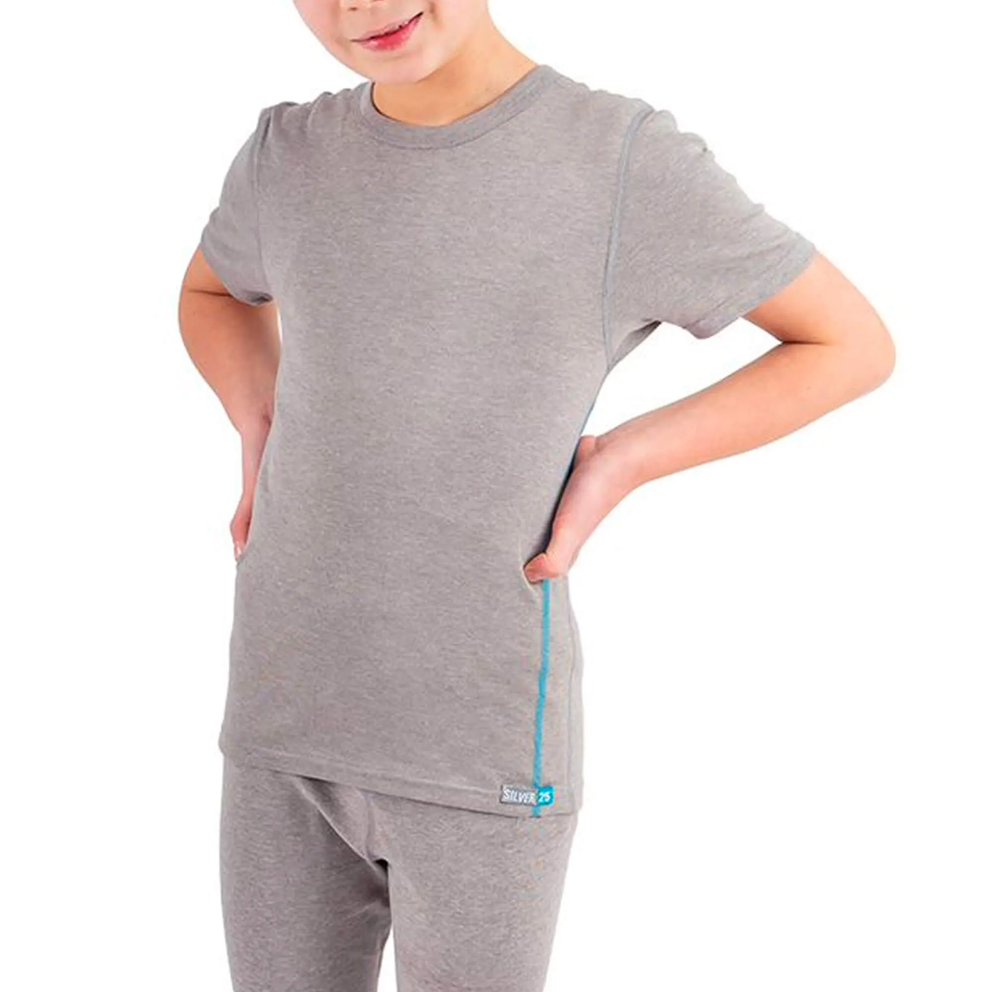 Silver25® 5G EMF Protection Boys Tee Shirt