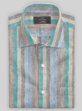 Stavan Stripe Linen Shirt