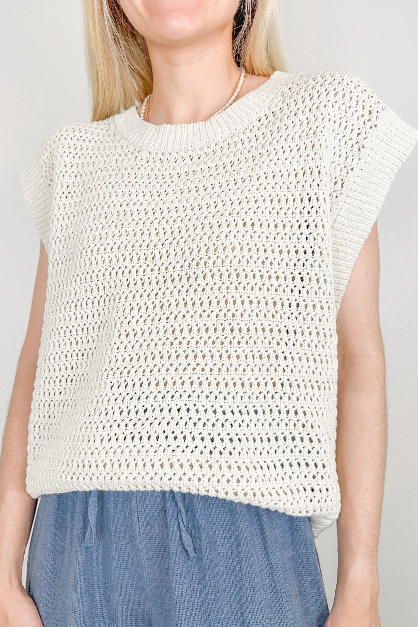 This Love Lightweight Knit Sweater Vest