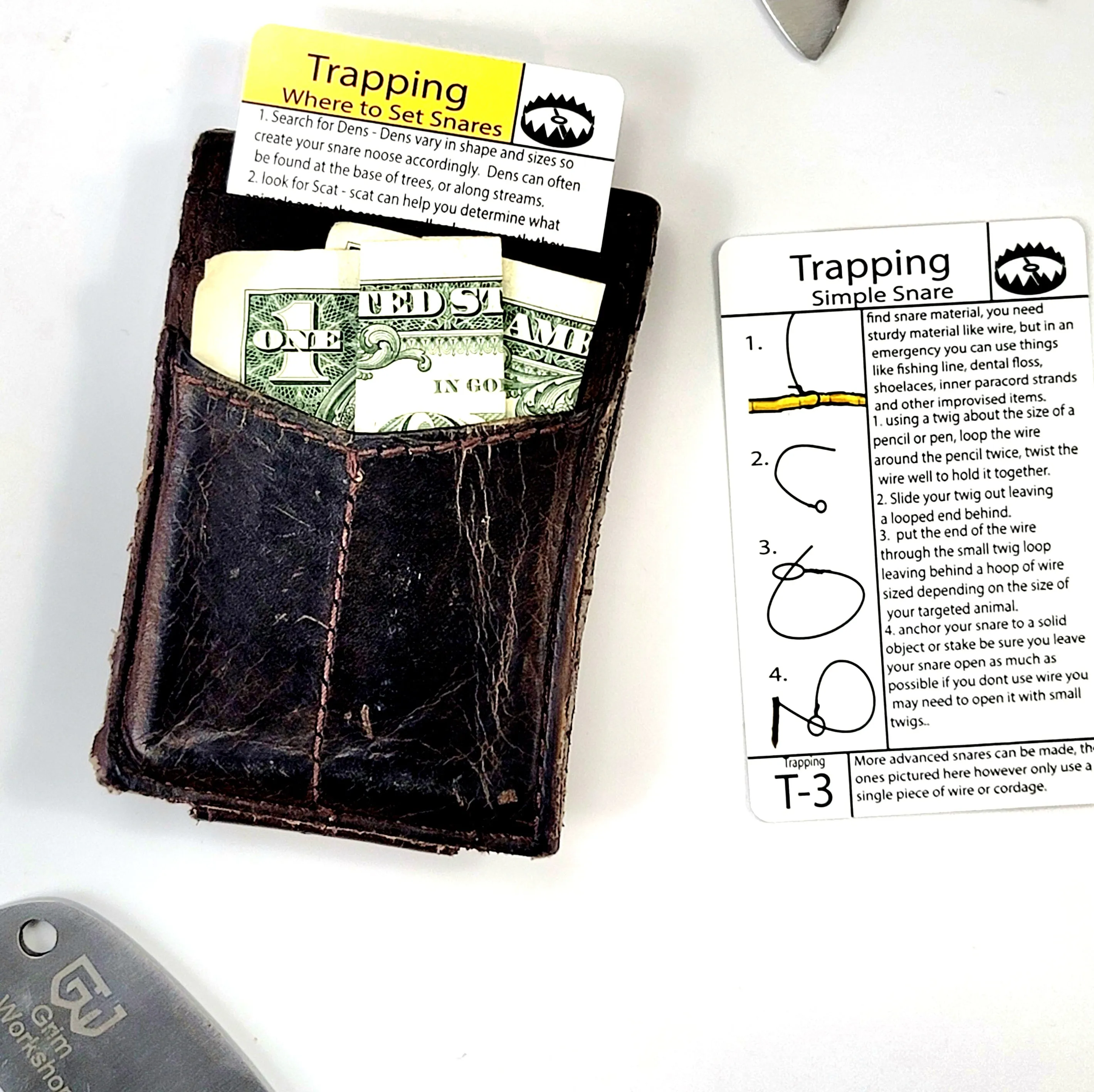 Tip Card T-3: How to Make a Snare Trap Trapping