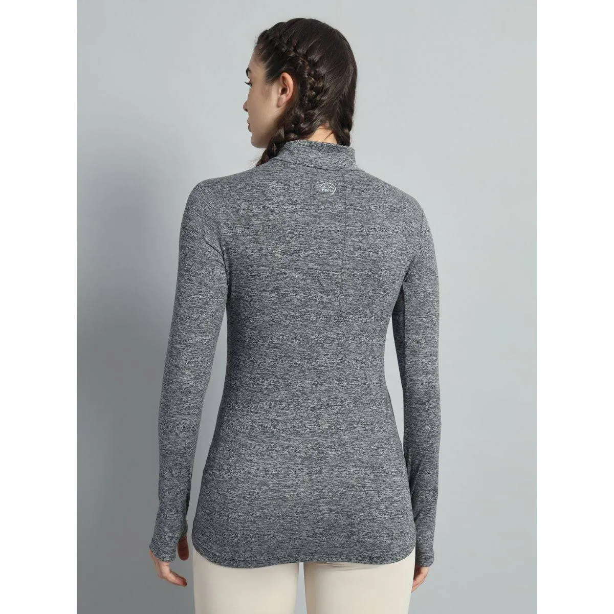 Women's Nomadic Full Sleeves T-Shirt / Baselayer - Charcoal Gray