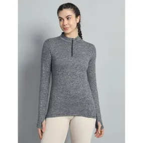 Women's Nomadic Full Sleeves T-Shirt / Baselayer - Charcoal Gray