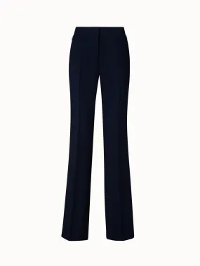 Wool Straight Leg Pants