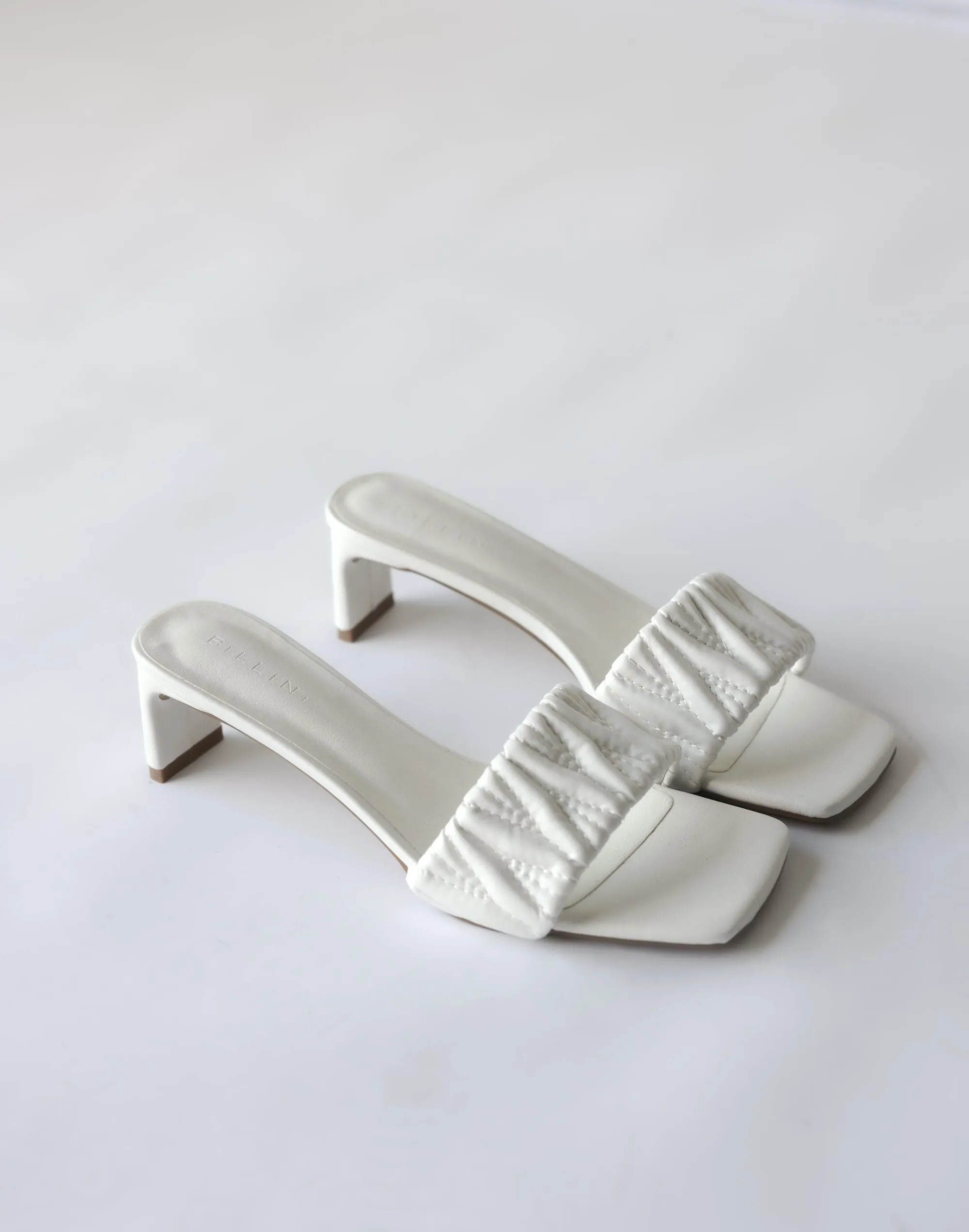 Yolene Heels (White) - By Billini