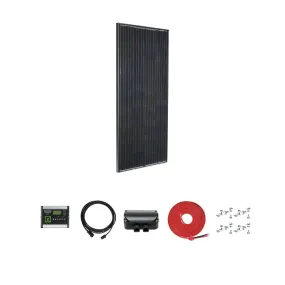 Zamp Solar Legacy Black 190 Watt-Deluxe Kit